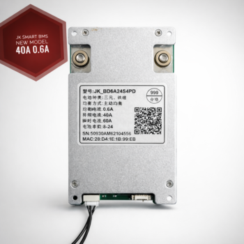 JK Smart Active Balance BMS 40A – 0.6A Balancer, 7S/8S–24S, Built-in Bluetooth Phone controllable.